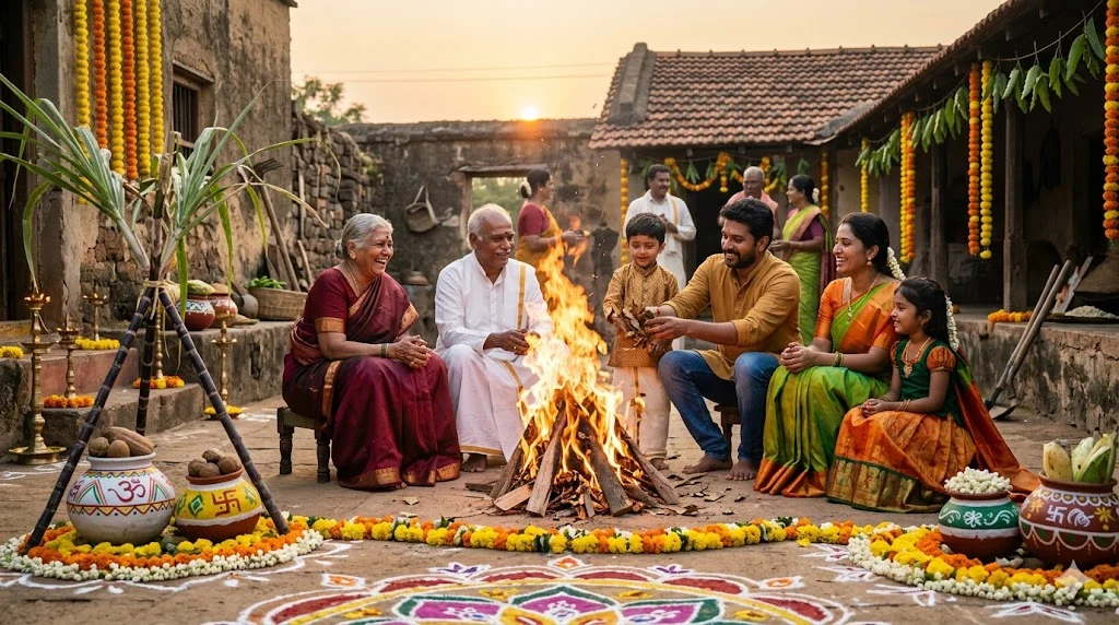 Bhogi Wishes for Family