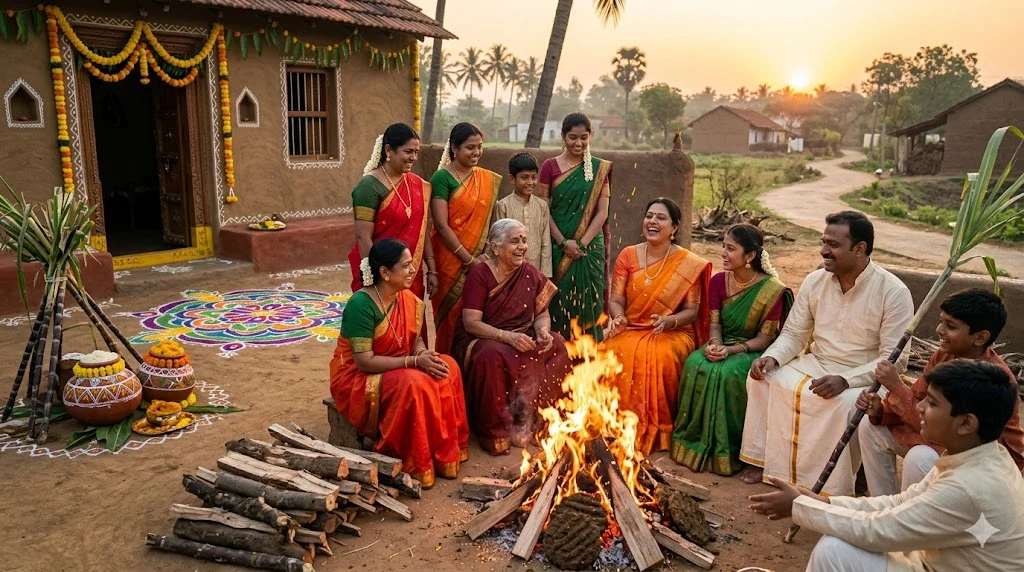 Bhogi Wishes for Loved Ones