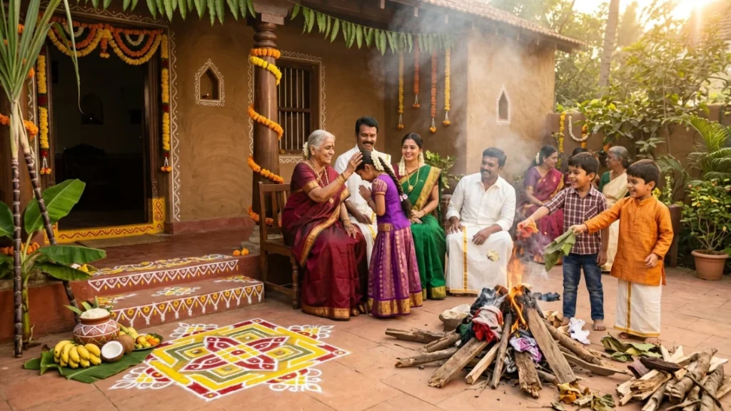 Bhogi Wishes for Family