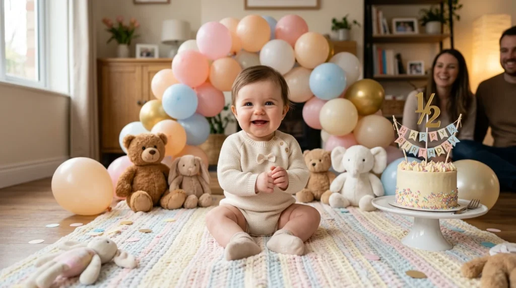 Cute 6 Month Birthday Wishes for Baby