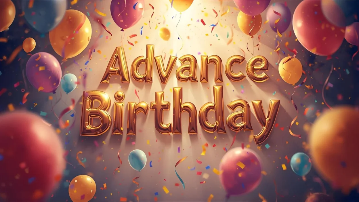 Advance Birthday Wishes