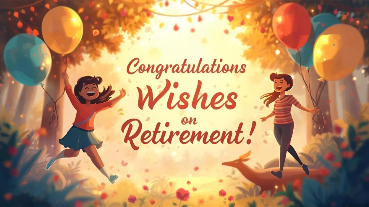 Congratulations Wishes on Retirement