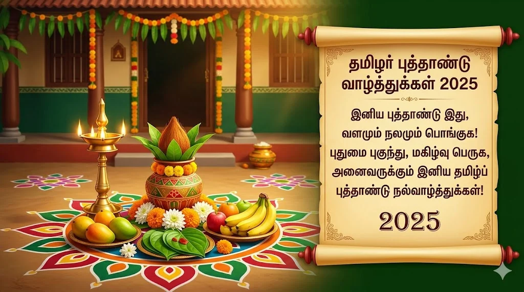 Short Tamil New Year Kavithai 2025 