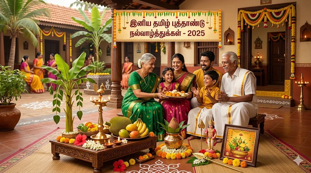 Traditional Tamil New Year Wishes 2025