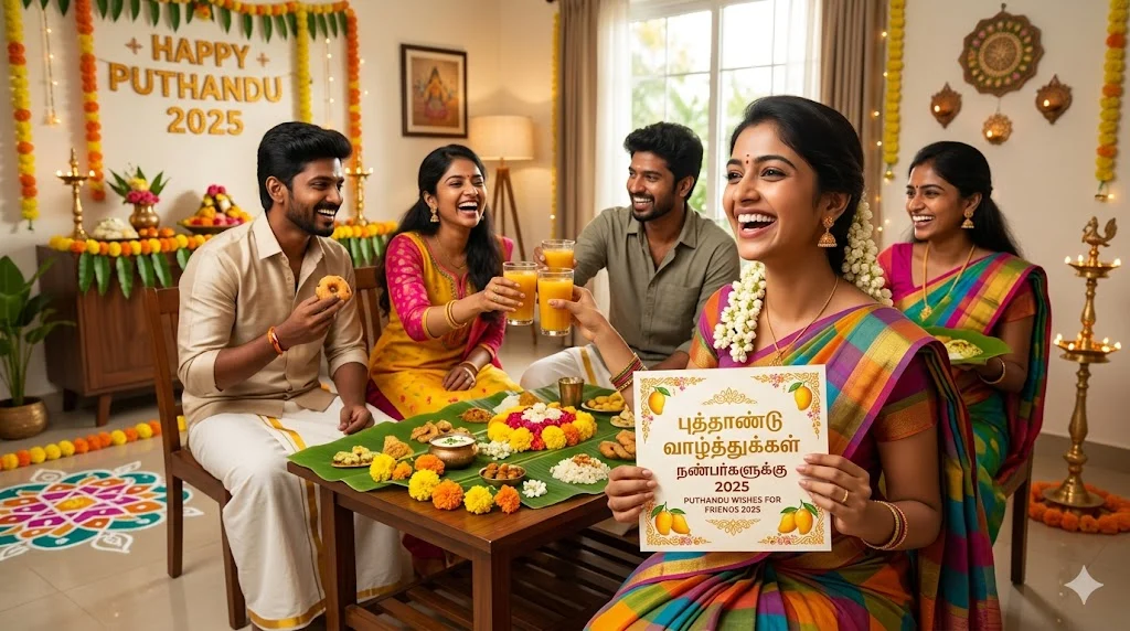 Puthandu Wishes for Friends 2025