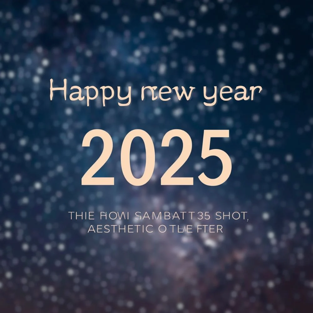 Happy New Year 2025 Short and Aesthetic Quotes