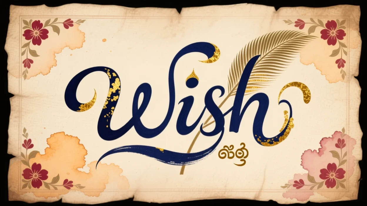 Wish in Telugu
