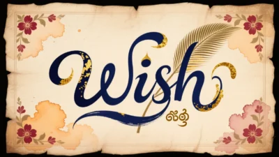 Wish in Telugu