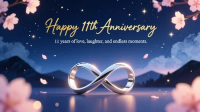 11th Anniversary Wishes