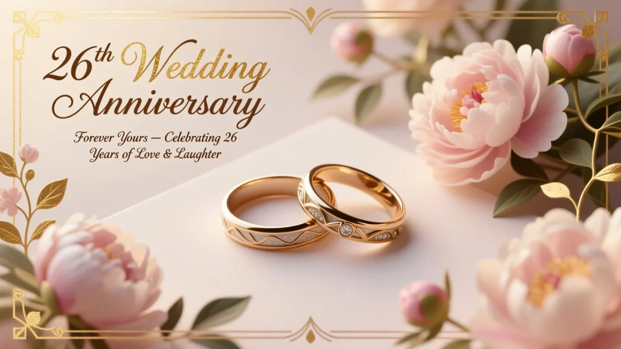 26th Wedding Anniversary Wishes