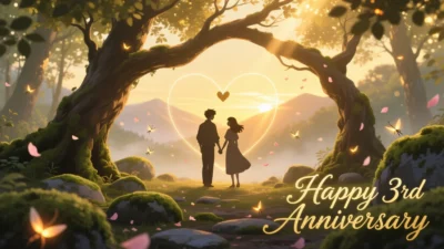 3rd anniversary wishes