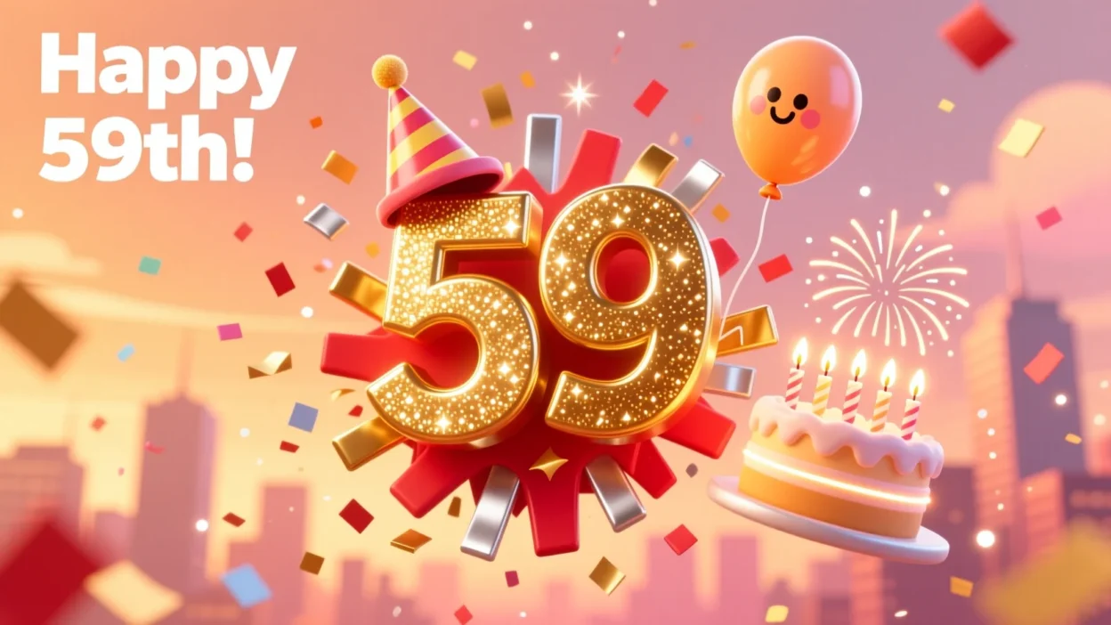 59th Birthday Wishes