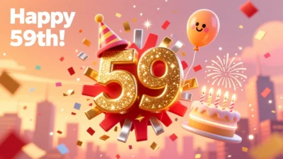 59th Birthday Wishes