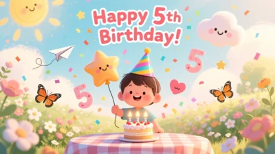 5th Birthday Wishes