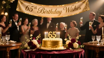 65th Birthday Wishes