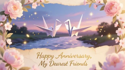 Anniversary Wishes for Friends