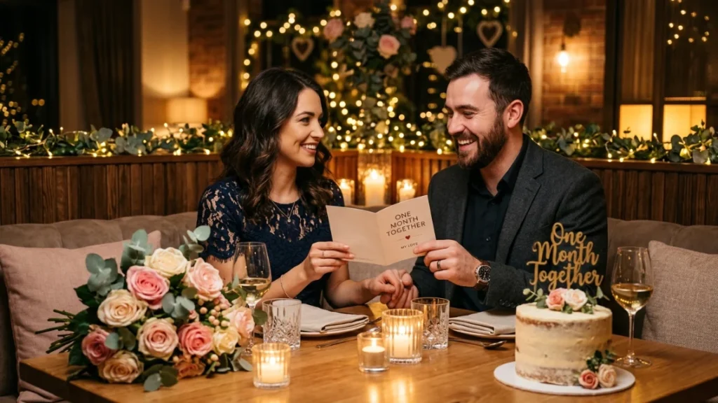 Cute One Month Anniversary Wishes for Husband