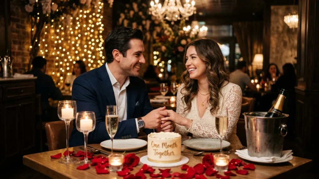 Romantic One Month Anniversary Wishes for Husband