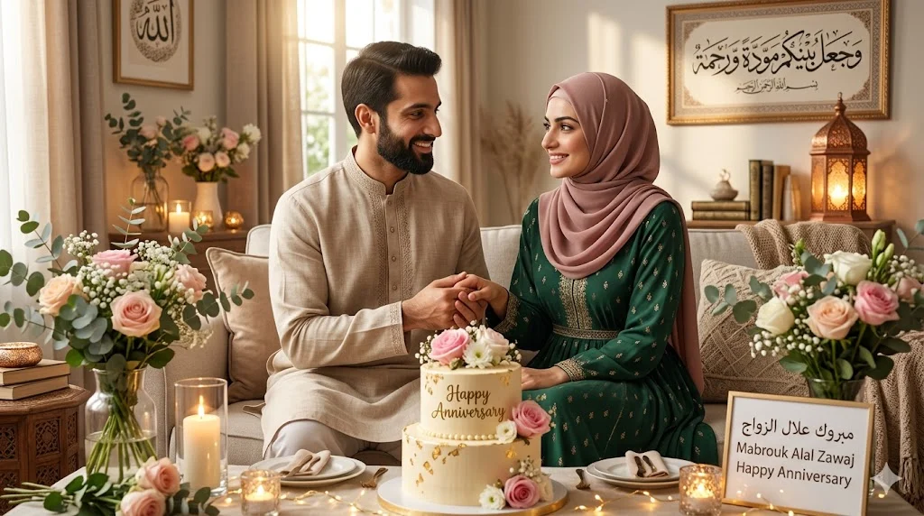 Heartfelt Islamic Anniversary Wishes for Husband