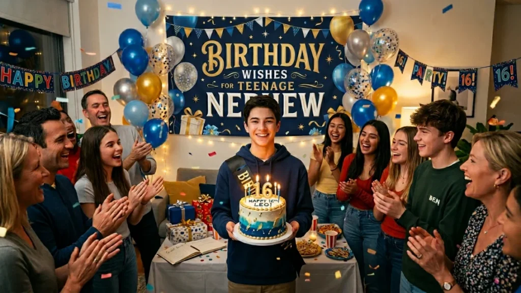 Birthday Wishes for Teenage Nephew