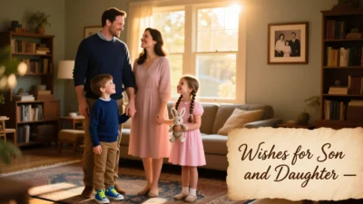 Wishes for Son and Daughter