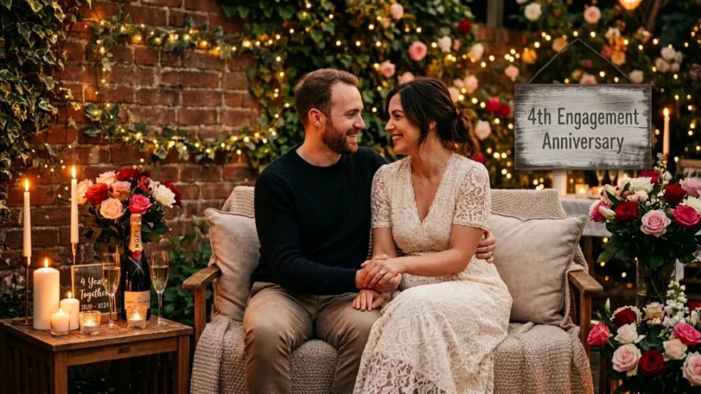 Sweet and Emotional Wishes for 4th Engagement Anniversary