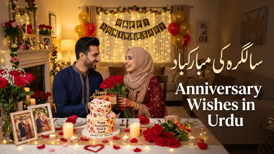Anniversary Wishes in Urdu