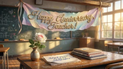 Anniversary Wishes for Teacher