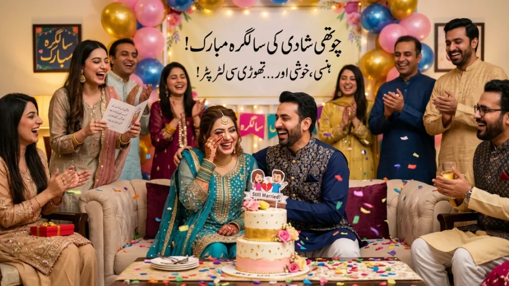 Funny Anniversary Wishes in Urdu