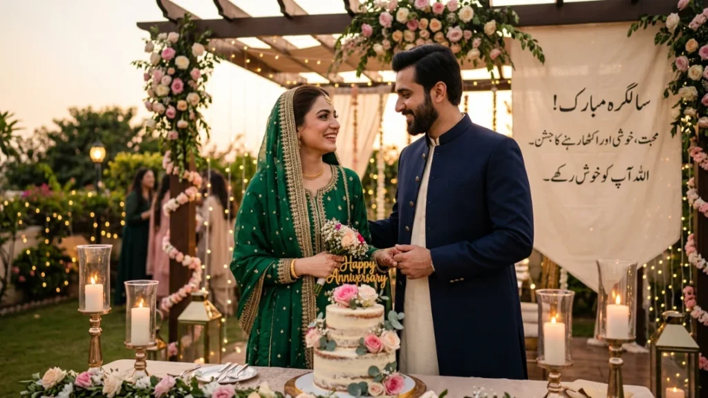 Heartfelt Anniversary Wishes in Urdu