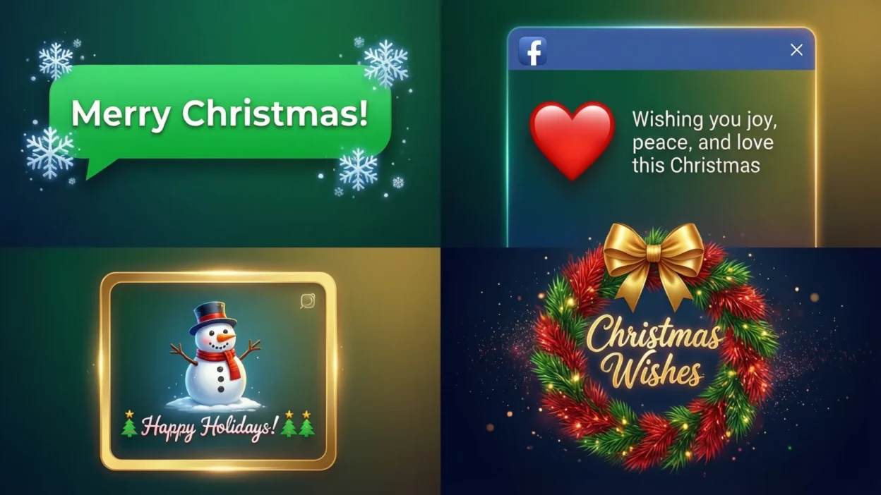 Christmas Wishes WhatsApp FB Insta