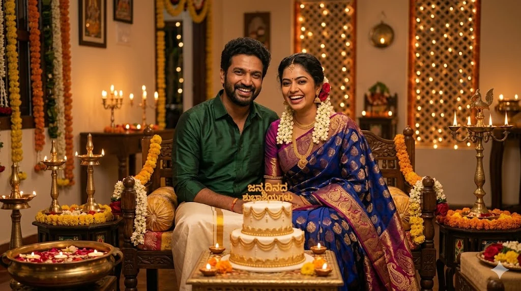 Romantic Lover Birthday Wishes in Kannada