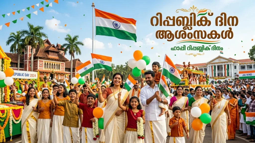 Happy Republic Day Wishes in Malayalam
