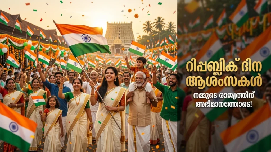 Republic Day Wishes in Malayalam for Social Media