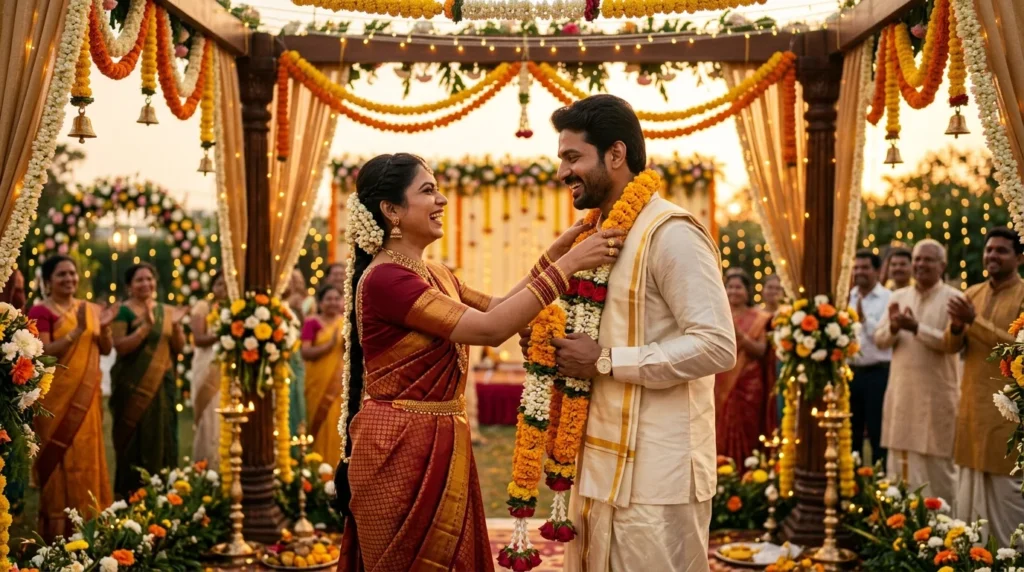 Wedding Anniversary Wishes for Couple in Telugu