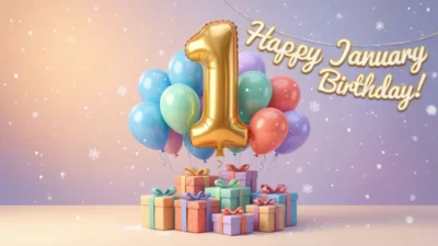 Happy January Birthday Wishes