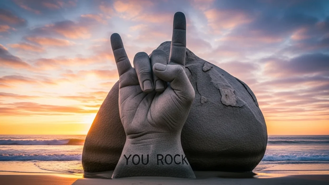 you rock meaning
