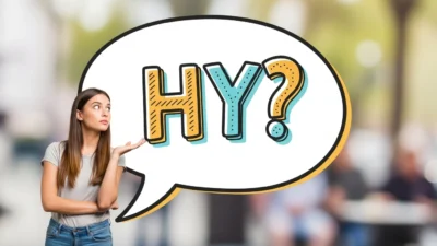 what does hy mean in text