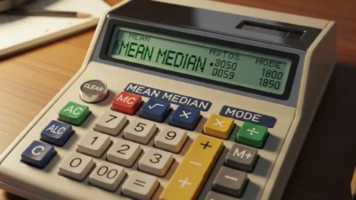 mean median mode calculator