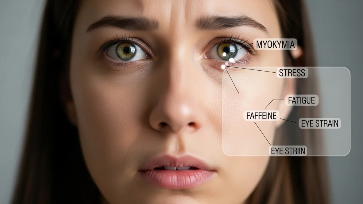 what does it mean when your eye twitches