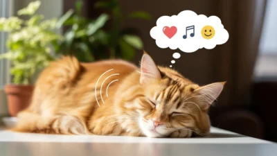 what does it mean when a cat purrs