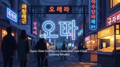 what does oppa mean in korean