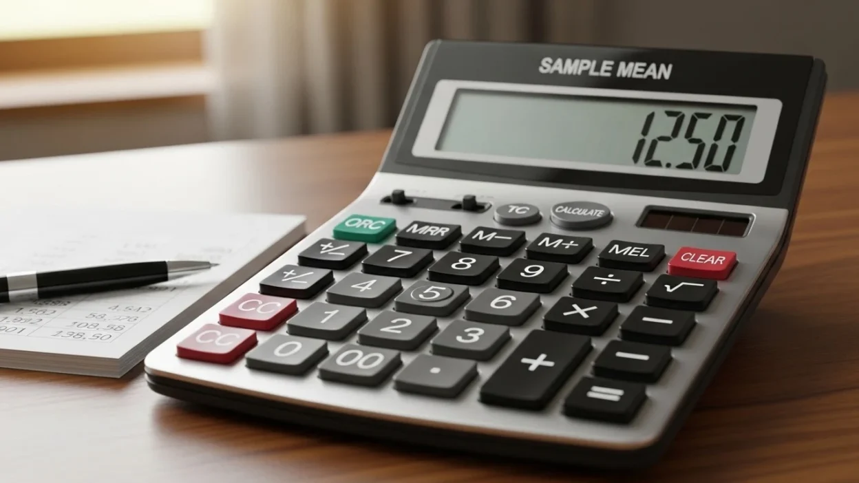 sample mean calculator