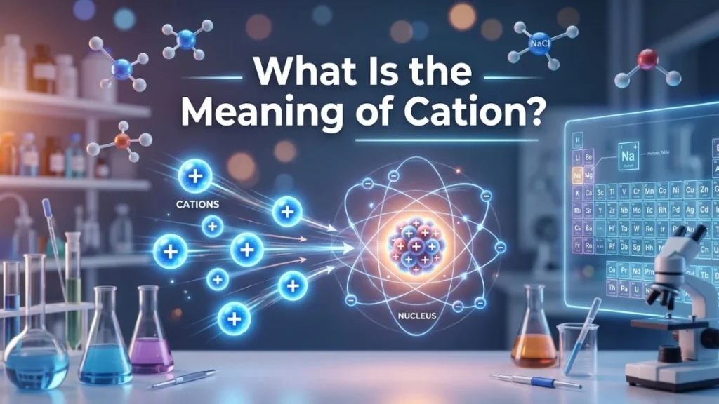 What Is the Meaning of Cation?