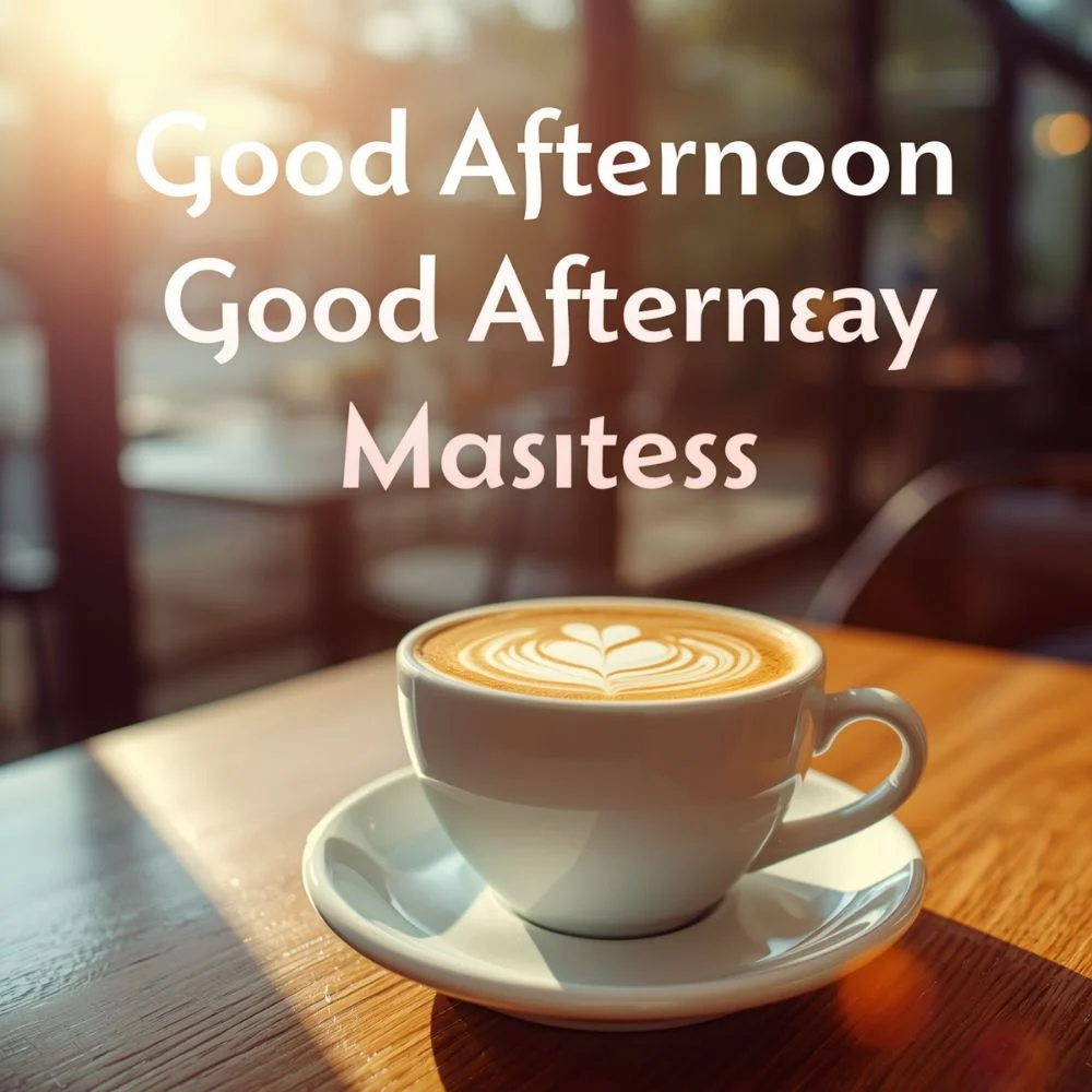 Good Afternoon Monday Wishes
