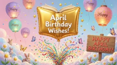 happy april birthday wishes