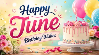 happy june birthday wishes