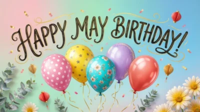happy may birthday wishes