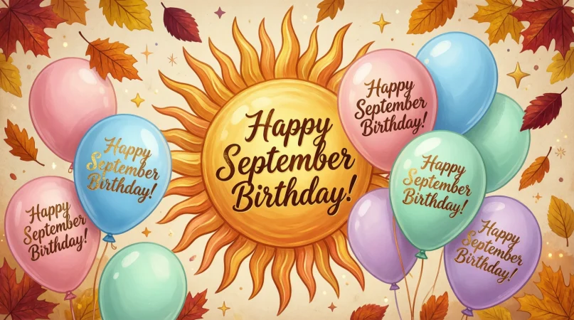 happy september birthday wishes