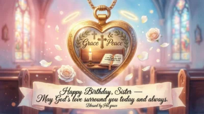 heartfelt christian birthday wishes for sister
